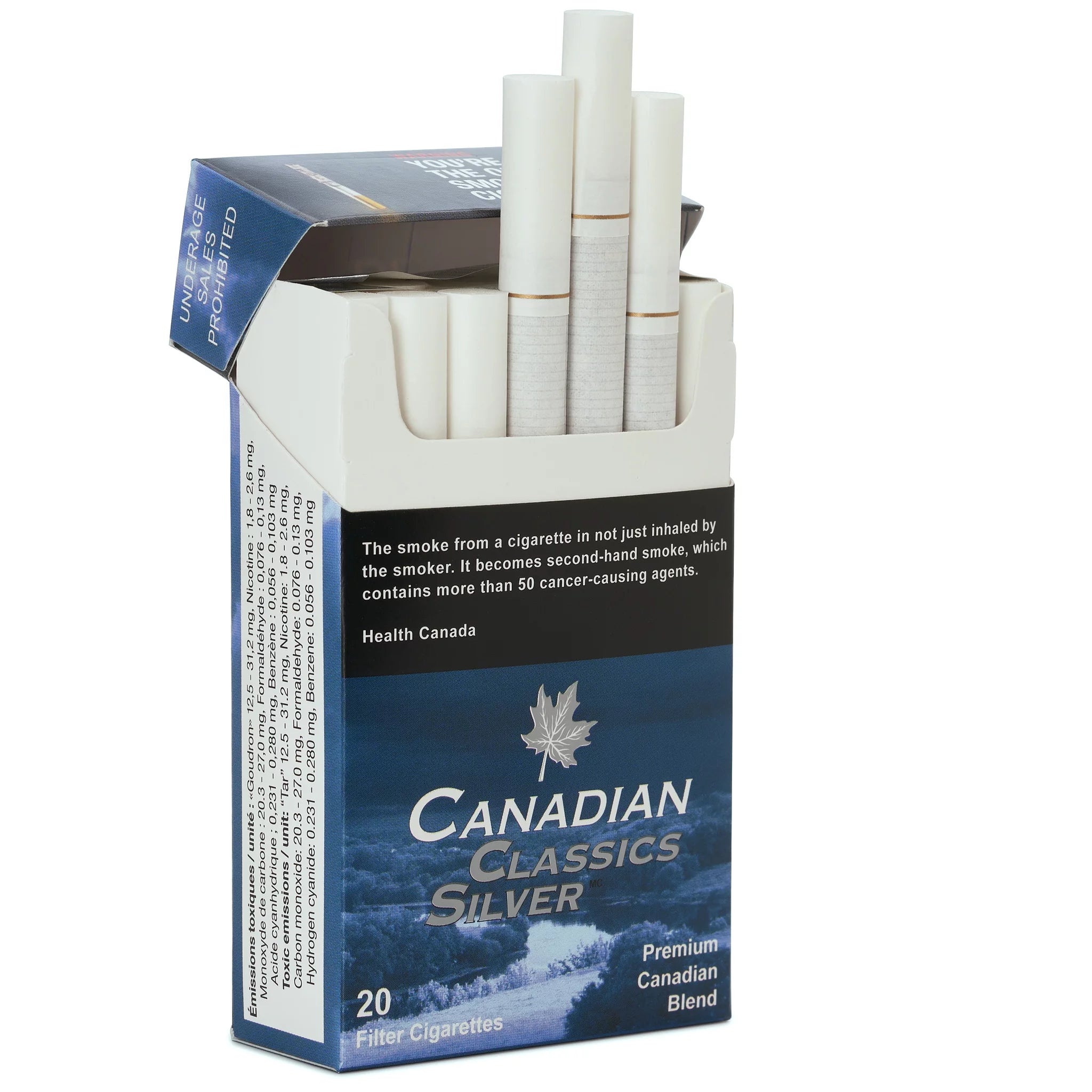 Canadian Classic Silver (10 Pack - Carton)