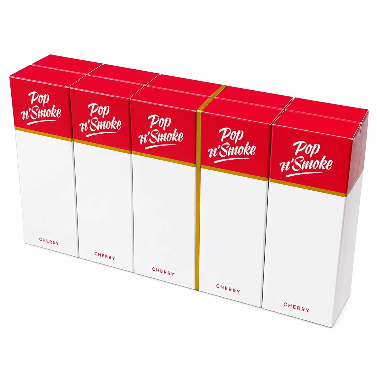 Pop N Smoke  Cherry (10 Packs - Carton)